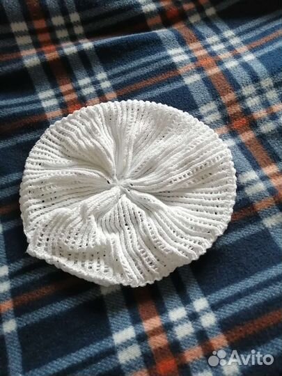 Берет панамка для девочки