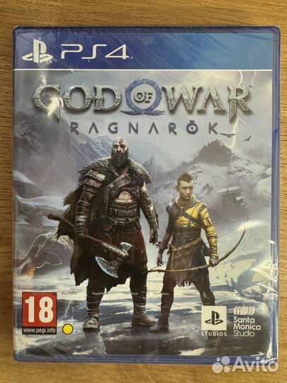 God of War: Ragnarok диск для PS4 русский новый
