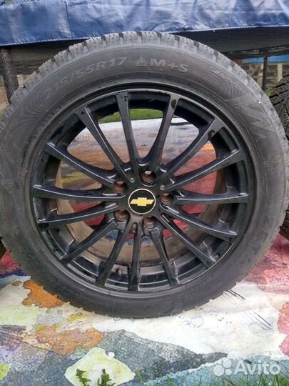 Колеса в сборе r17 зимние 5 115