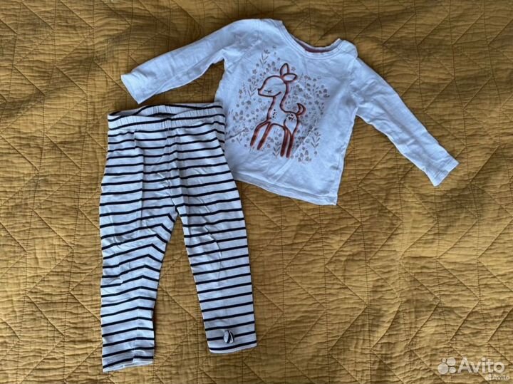 Вещи пакетом для девочки 80