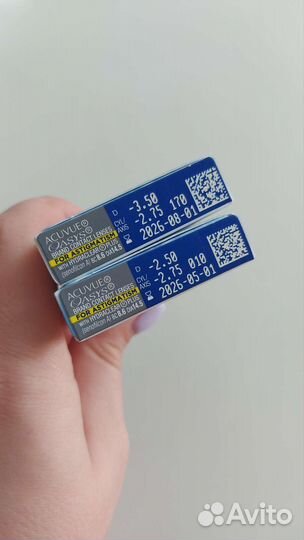 Линзы Acuvue Oasys for astigmatism