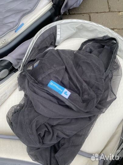 Коляска для двойни погодок uppababyvista