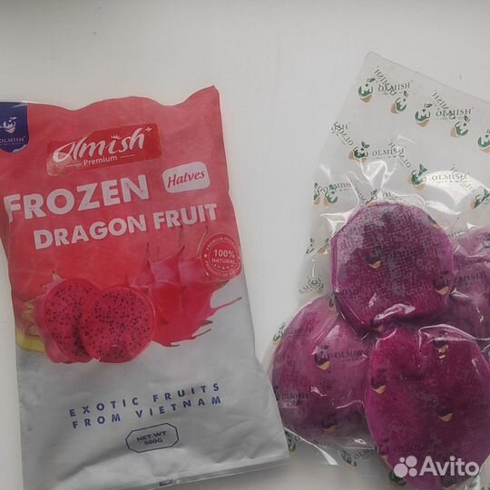 Спелая мараkуйя в кубиках / Фрукты