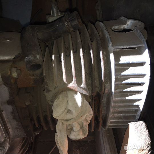 Новый двигатель к-750 СССР 1984г