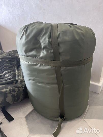 Армейский спальный мешок военный