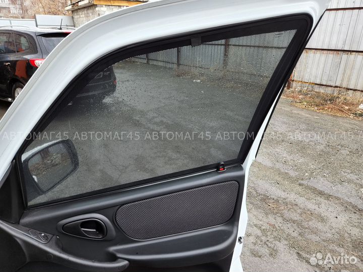 Каркасные автошторки Нива Шевроле Niva Travel