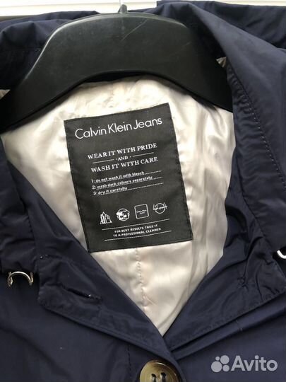 Плащ calvin klein