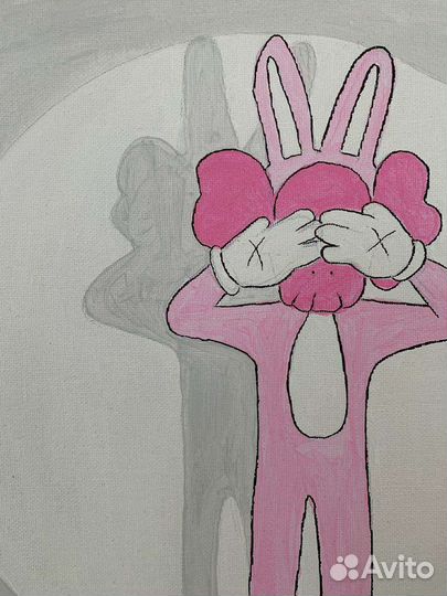 Картина акрилом на холсте