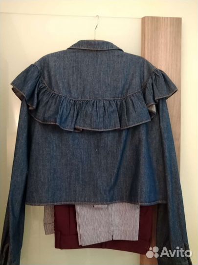 Джинсовая блузка