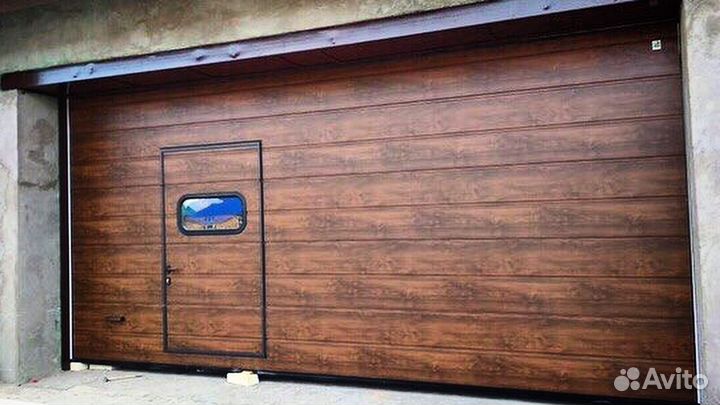 Ворота гаражные секционные