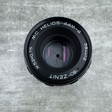 Объектив мс Helios 44M-4 58mm f/2 M52 винтаж СССР