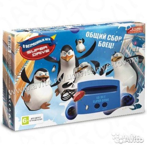 Игровая приставка Sega Super Drive Penguins