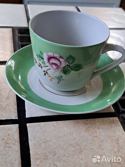 Чашка с блюдцем Довбыш