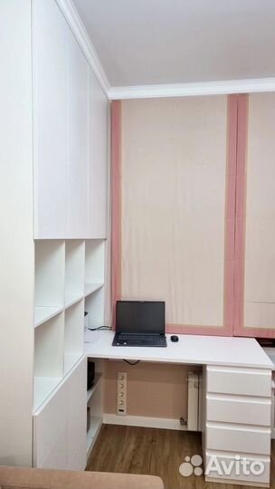 Шкаф со столом Рабочая зона