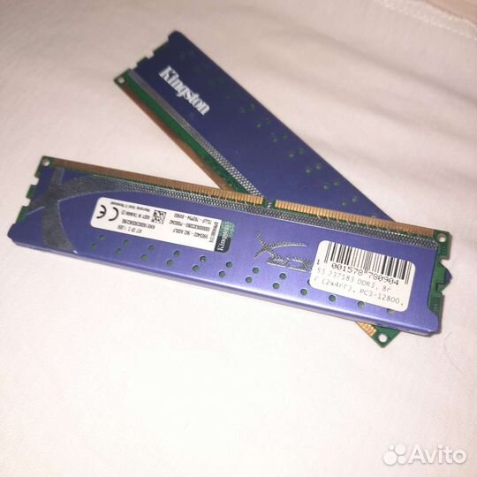 Оперативная память ddr3 8 gb 1600