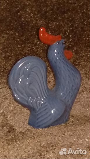 Фарфоровые статуэтки СССР лев с арбузом и топтун