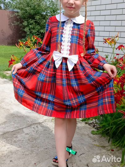 Платье для девочки 122