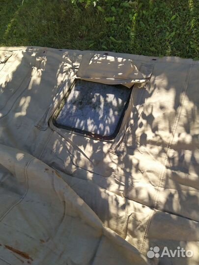 Брезентовая штора