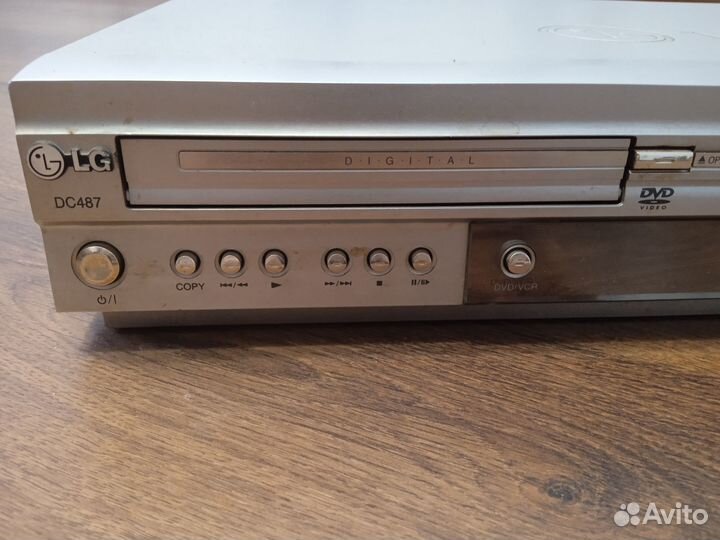 Видеодвойка lg DC 487. В ремонт или на запчасти