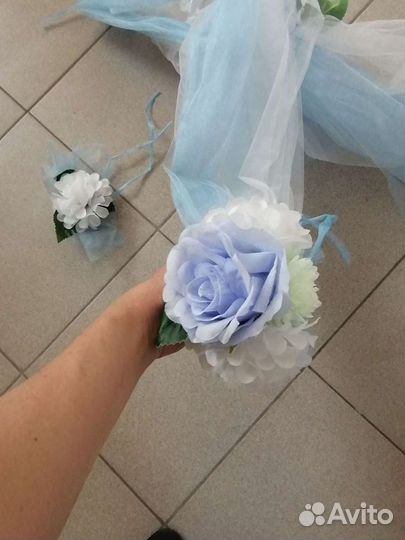 Кольца свадебные на машину