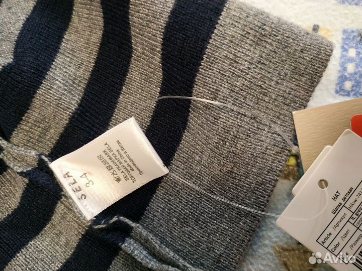 Шапка новая 46-48 sela