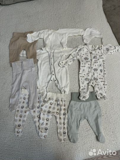 Детские вещи пакетом на девочку 50-62