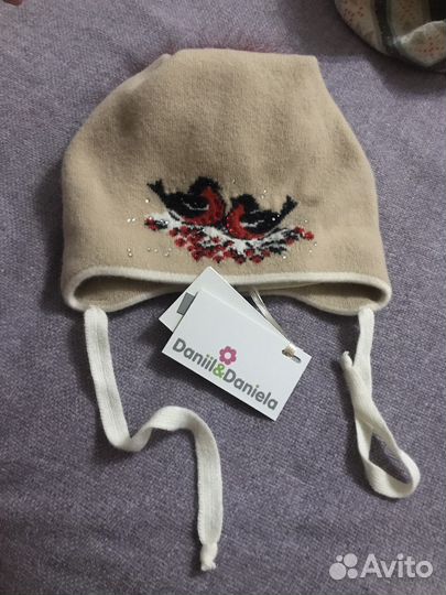 Шапка DaniilDaniela 52-54,Zara 2-4 года