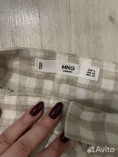 Юбка Mango S лен