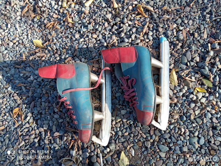 Коньки хоккейные, 24 размер