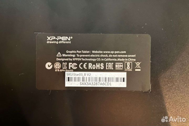 Графический планшет XPPen Star 03 V2