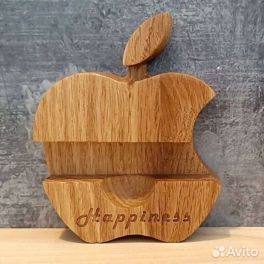 Подставка для телефона из дерева 