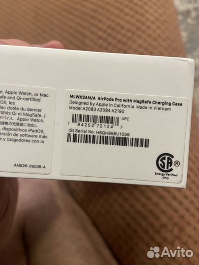 Наушники apple airpods pro