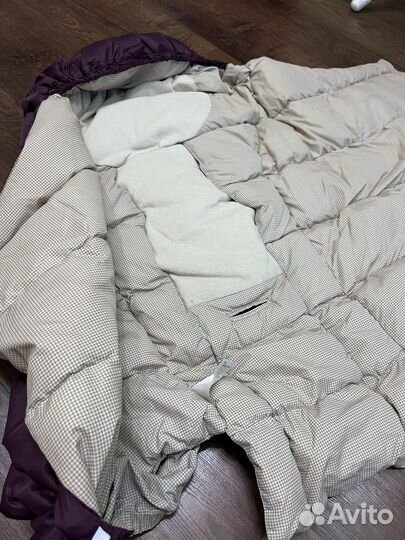 Зимний конверт в коляску stokke