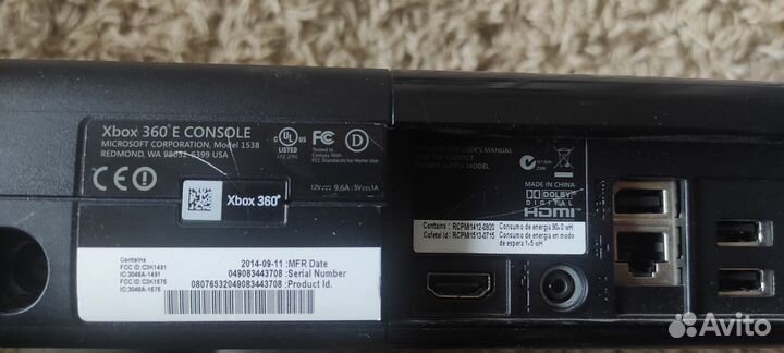 Xbox 360 Elite + диск FIFA