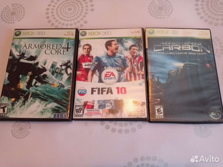 Игры на Playstation2, Xbox 360