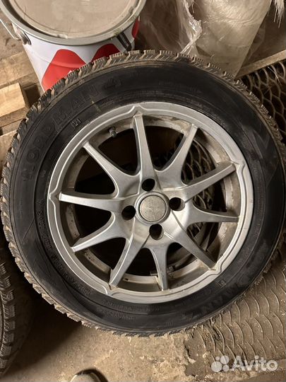 Литье диски r15 4x100 с резиной