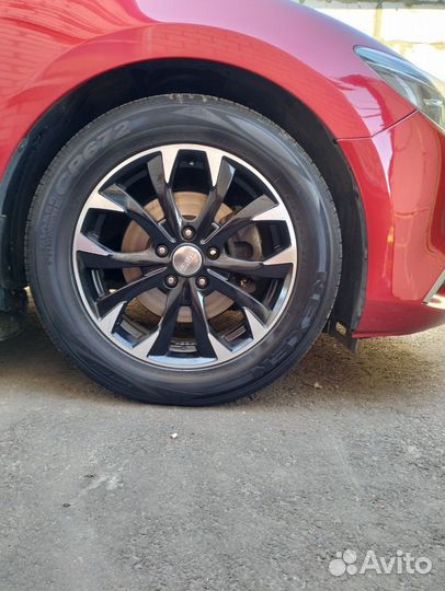 Литые диски r17 5x114 3 с резиной