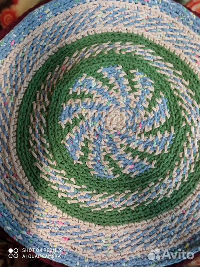 Вязанные коврики
