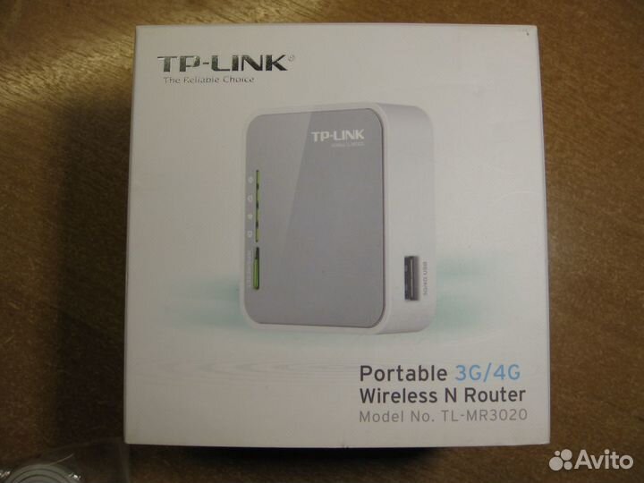 Роутер TP-Link TL-MR3020 4G/3G портативный