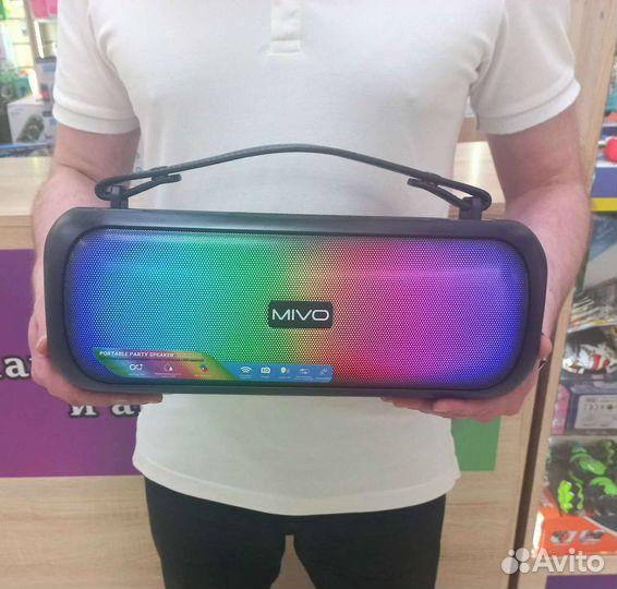 Беспроводная портативная акустическая колонка