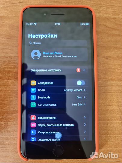 Телефон iPhone 7 plus 128гб Без отпечатка