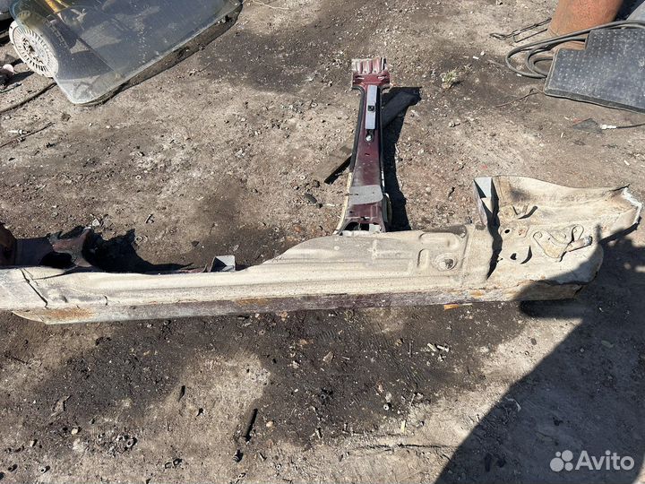 Порог со стойкой Хендай Акцент правый