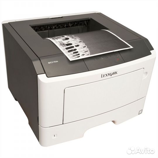 Лазерный б/у принтер с гарантией Lexmark MS310DN