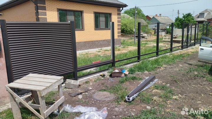 Забор жалюзи под ваши размеры