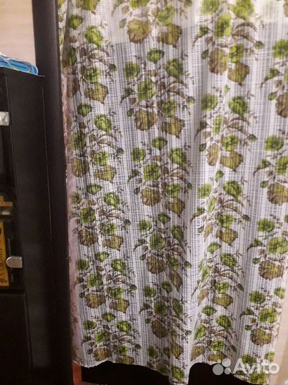 Отрез ткани на шторы для кухни х/б