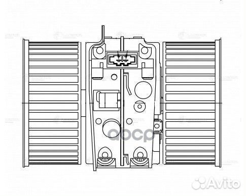 Мотор отопителя renault megane/megane scenic 08