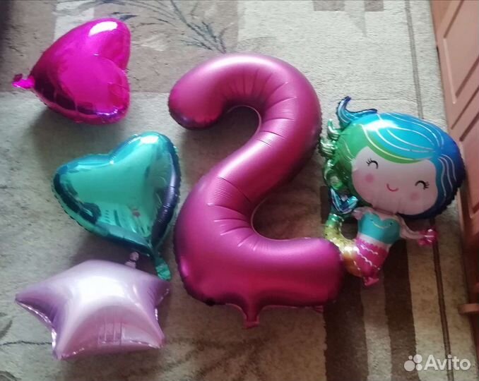 Надувные шары б/у