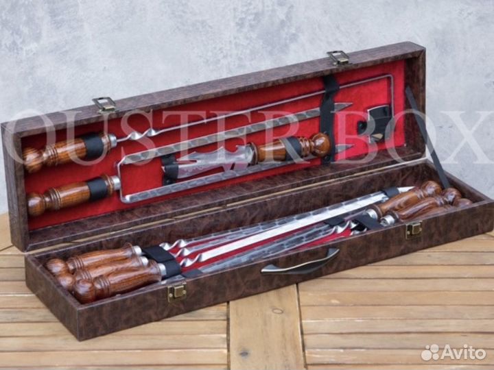 Подарочный набор с шампурами 