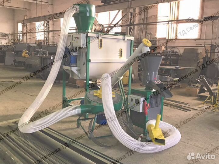 Линия гранулирования комбикормов