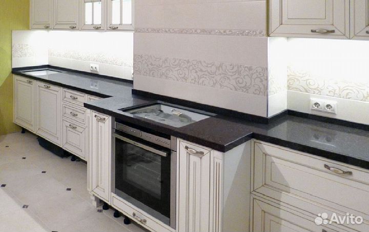 Замена фасадов и столешниц кухни от производителя